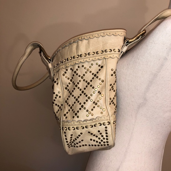 Isabella Fiore Stud Muffin Handbag - Picture 3 of 7